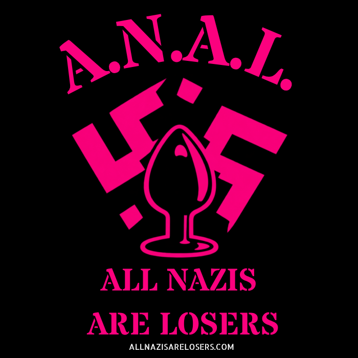 All Nazis Are Losers sticker